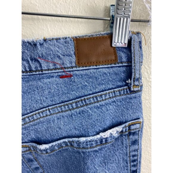 Urban Outfitters BDG Jeans Womens 28 Denim Blue Slim Straight Distress High Rise - Picture 9 of 16